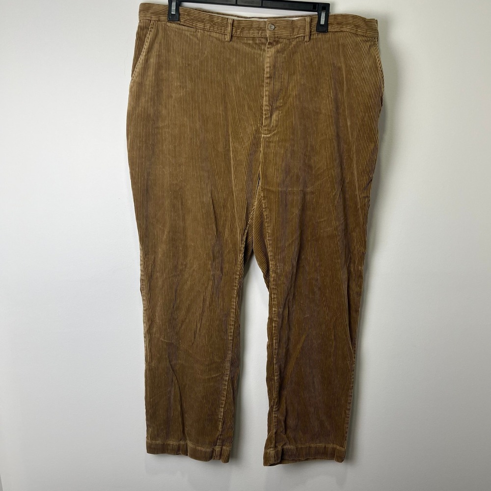 Polo Ralph Lauren Corduroy Pants Mens 40x30 Brown Wide Wale Straight Leg Casual